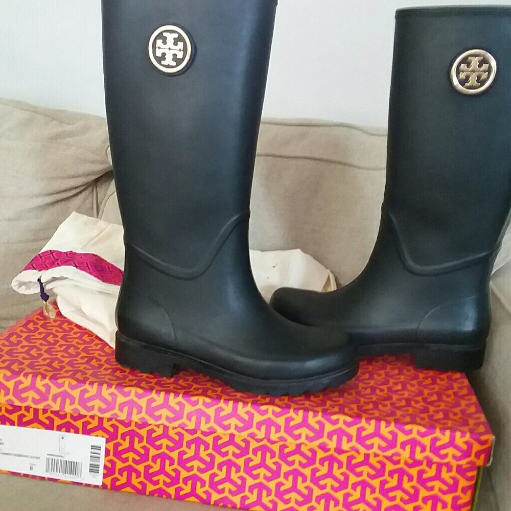 Tory Burch rain boots